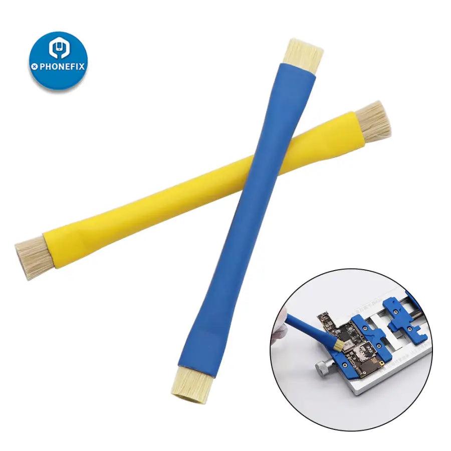 Anti-Static Brush Double Head Insulation Hard Brush Cleaning Tool - CHINA PHONEFIX