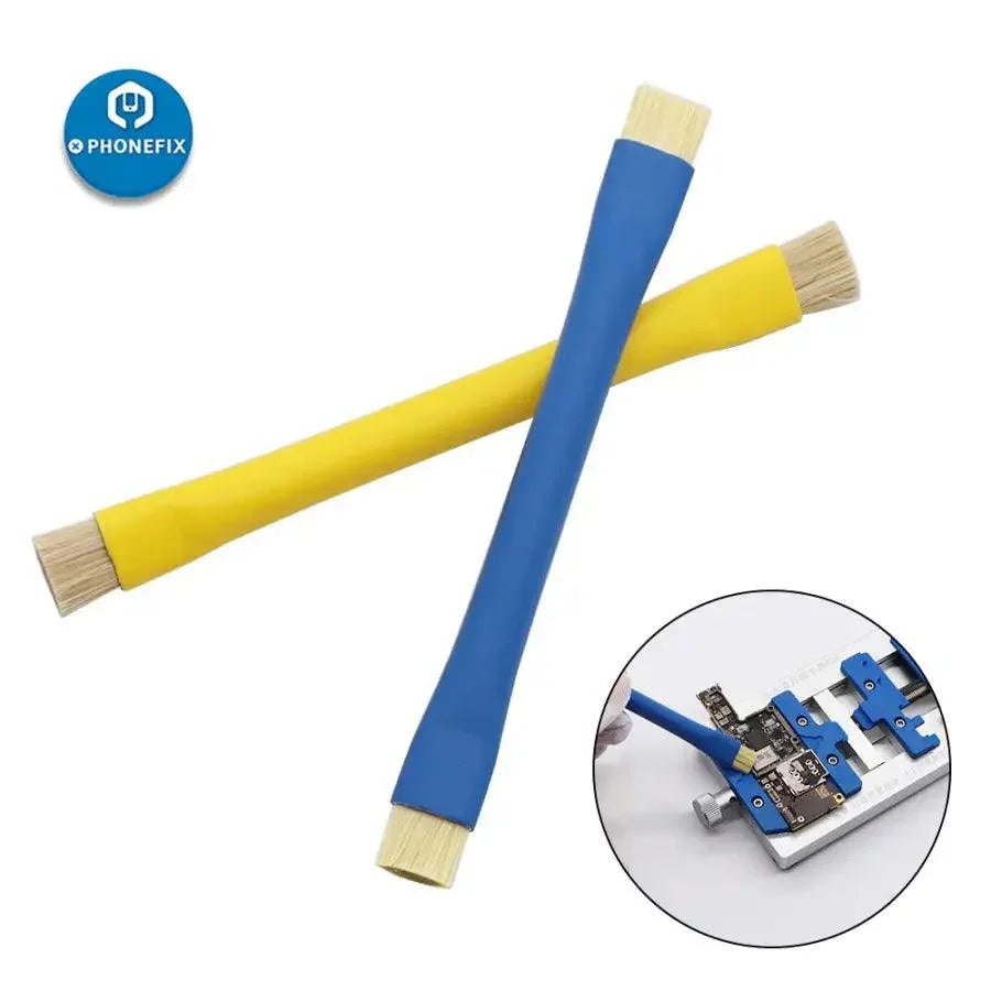 Anti-Static Brush Double Head Insulation Hard Brush Cleaning Tool - CHINA PHONEFIX