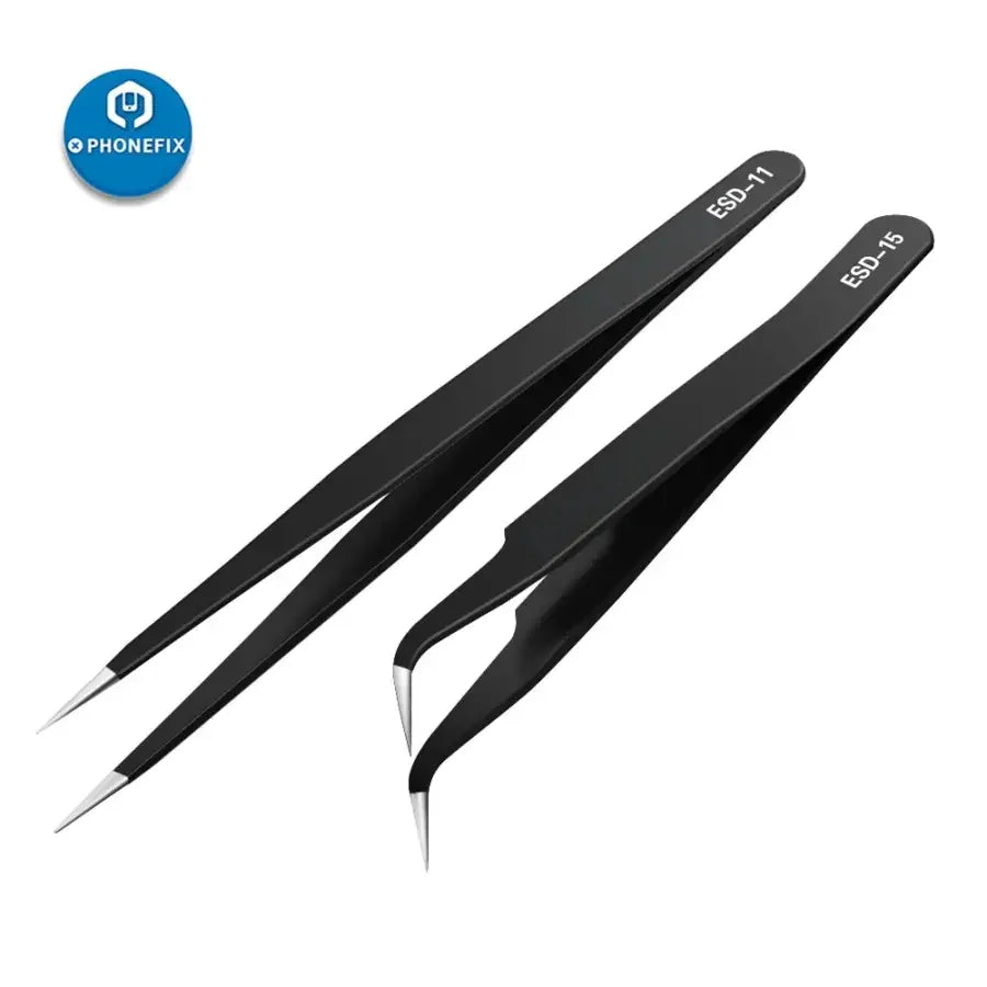 Stainless Steel Tweezers For Phone Repair Forceps IC Chip