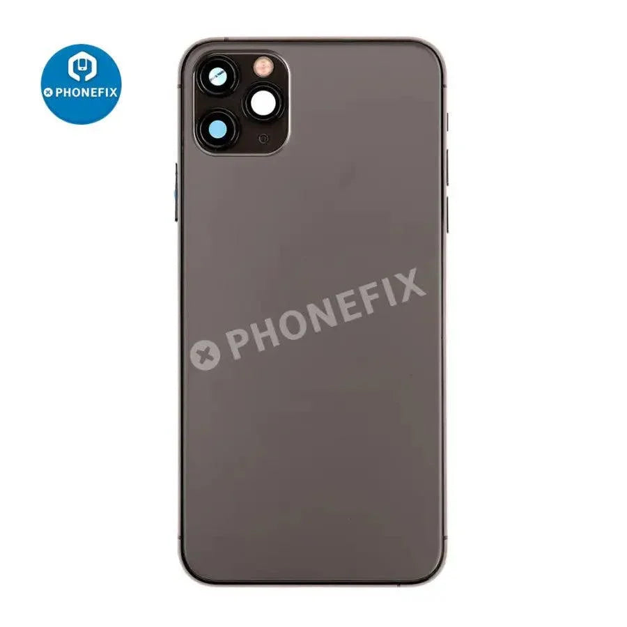 For iPhone 11 Pro Max Back Cover Full Assembly - Gray -