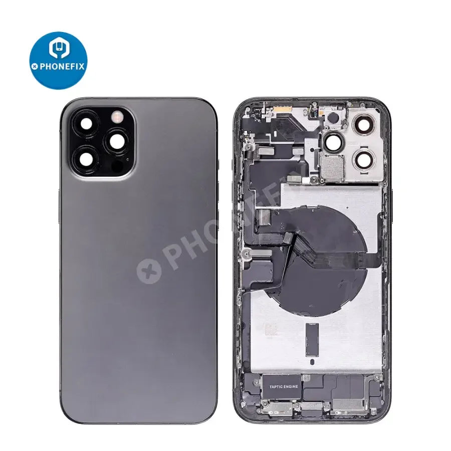 iPhone 12 Pro Max Back Cover Full Assembly Replacement - For