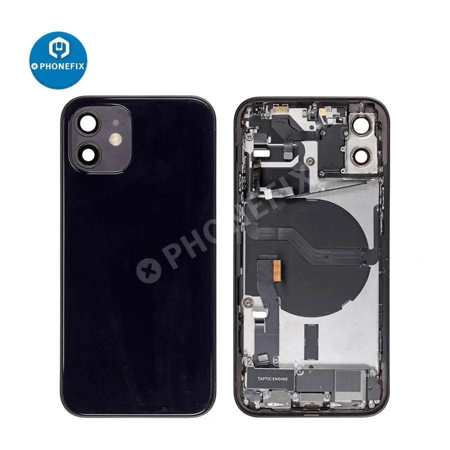 Back Cover Full Assembly Replacement For iPhone 12 Repair -