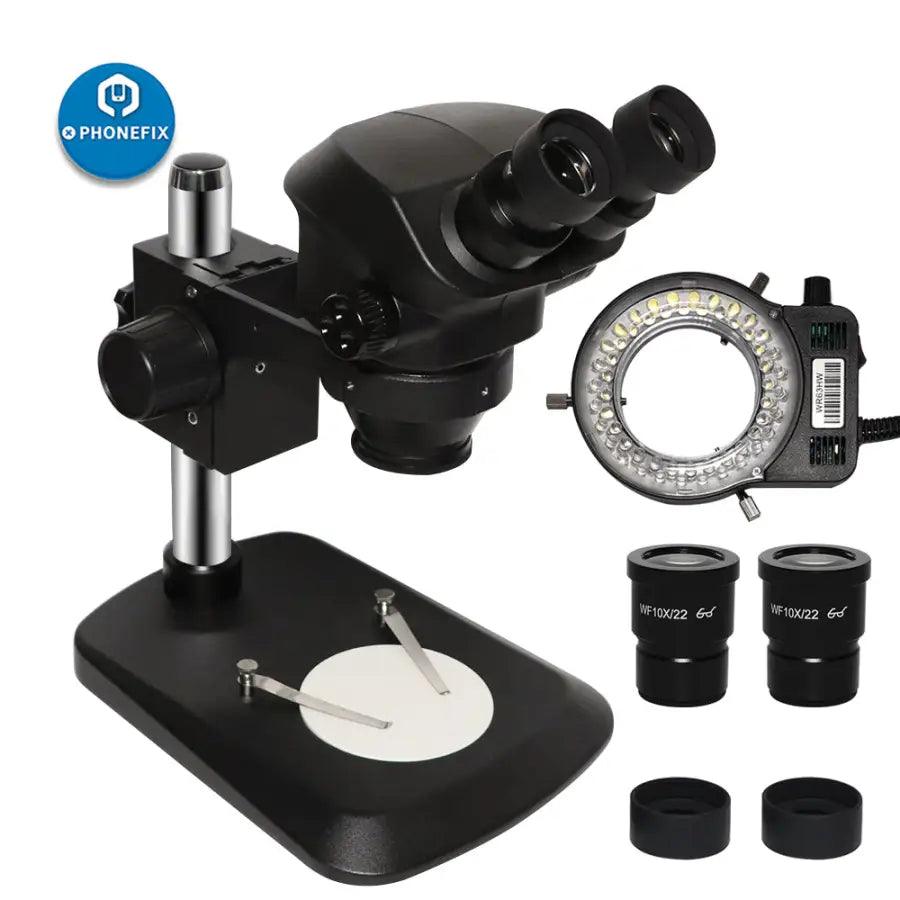 Black Simul Focal Binocular Stereo Big Table Stand Microscope Head - CHINA PHONEFIX