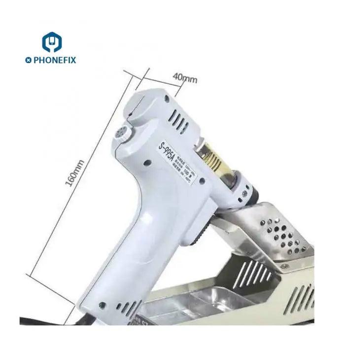 Brand S-995A Solder Sucker Electric Desoldering Vacuum Pump - CHINA PHONEFIX