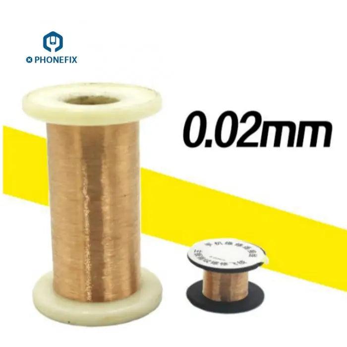 Copper Soldering Wire Jump Line 0.02mm Phone Welding Wire - CHINA PHONEFIX