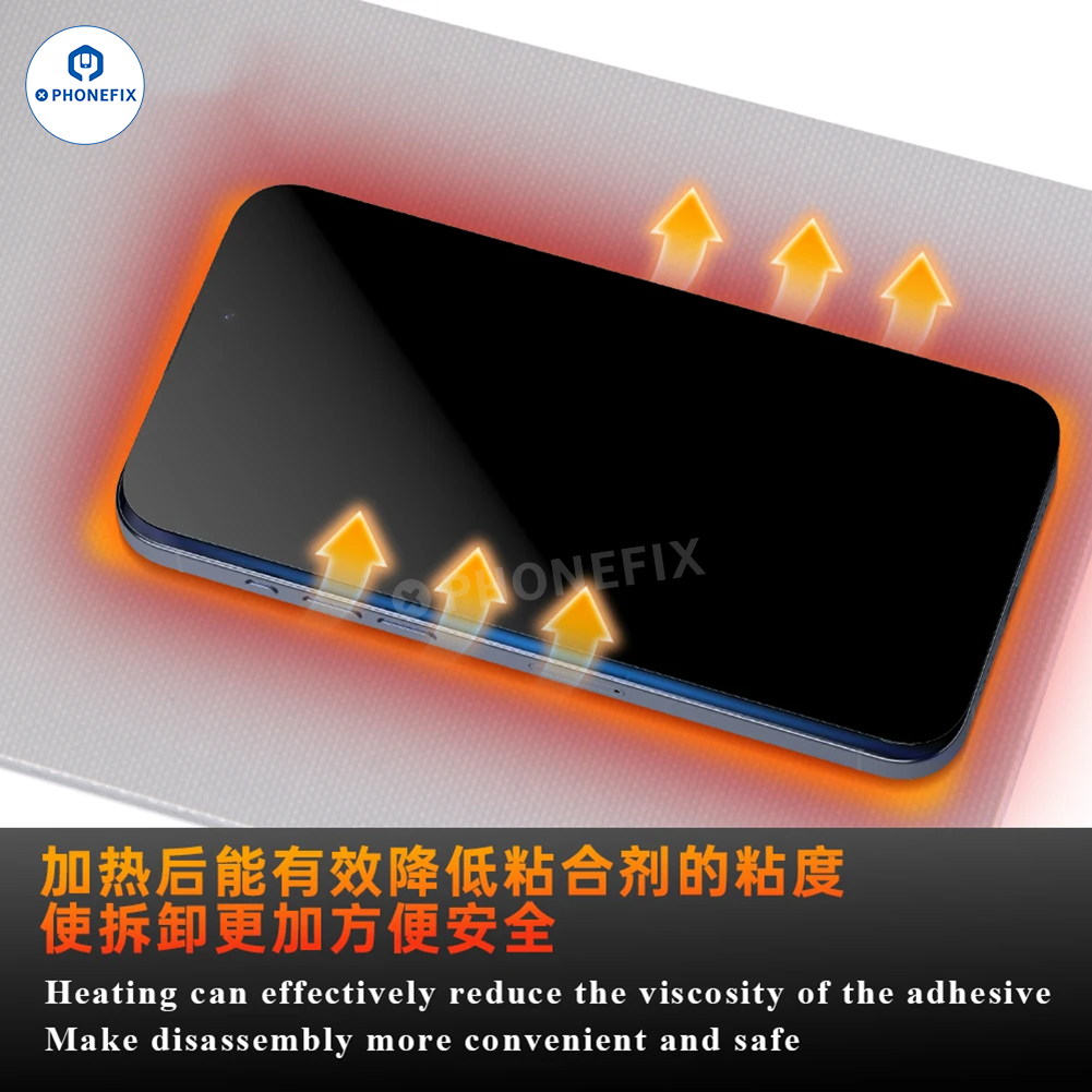 YCS CP01 Mobile/Tablet Screen Repair Heating Pad LCD Separator