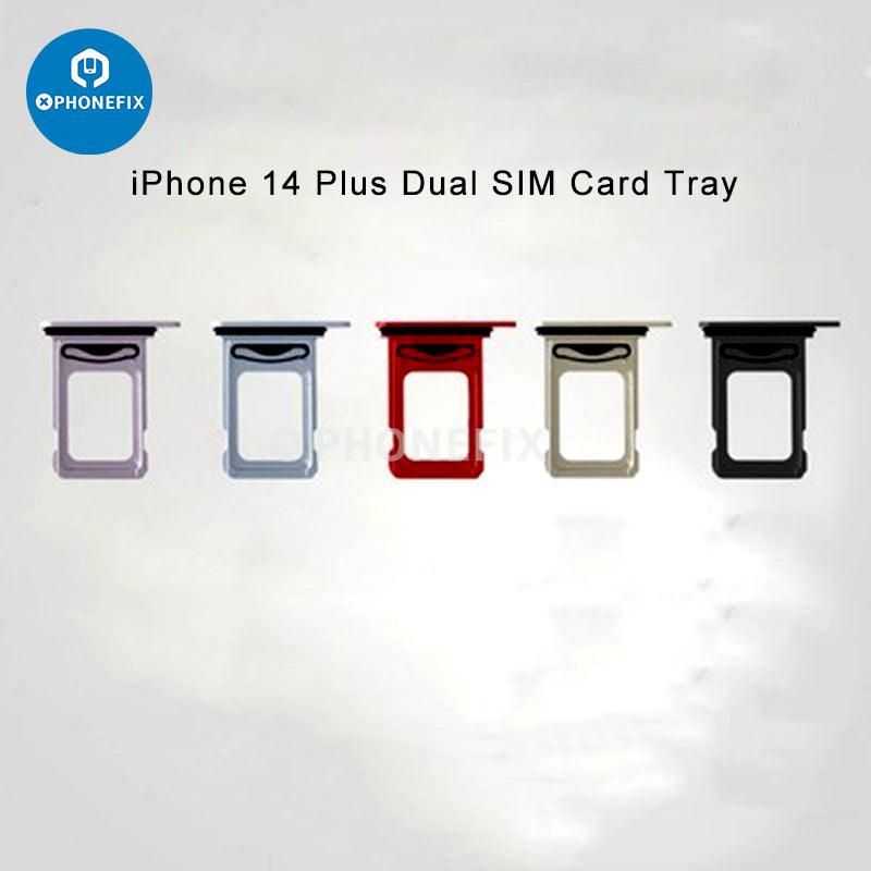 Dual SIM Card Tray Holder Slot Replacement For iPhone X-14 Series - CHINA PHONEFIX