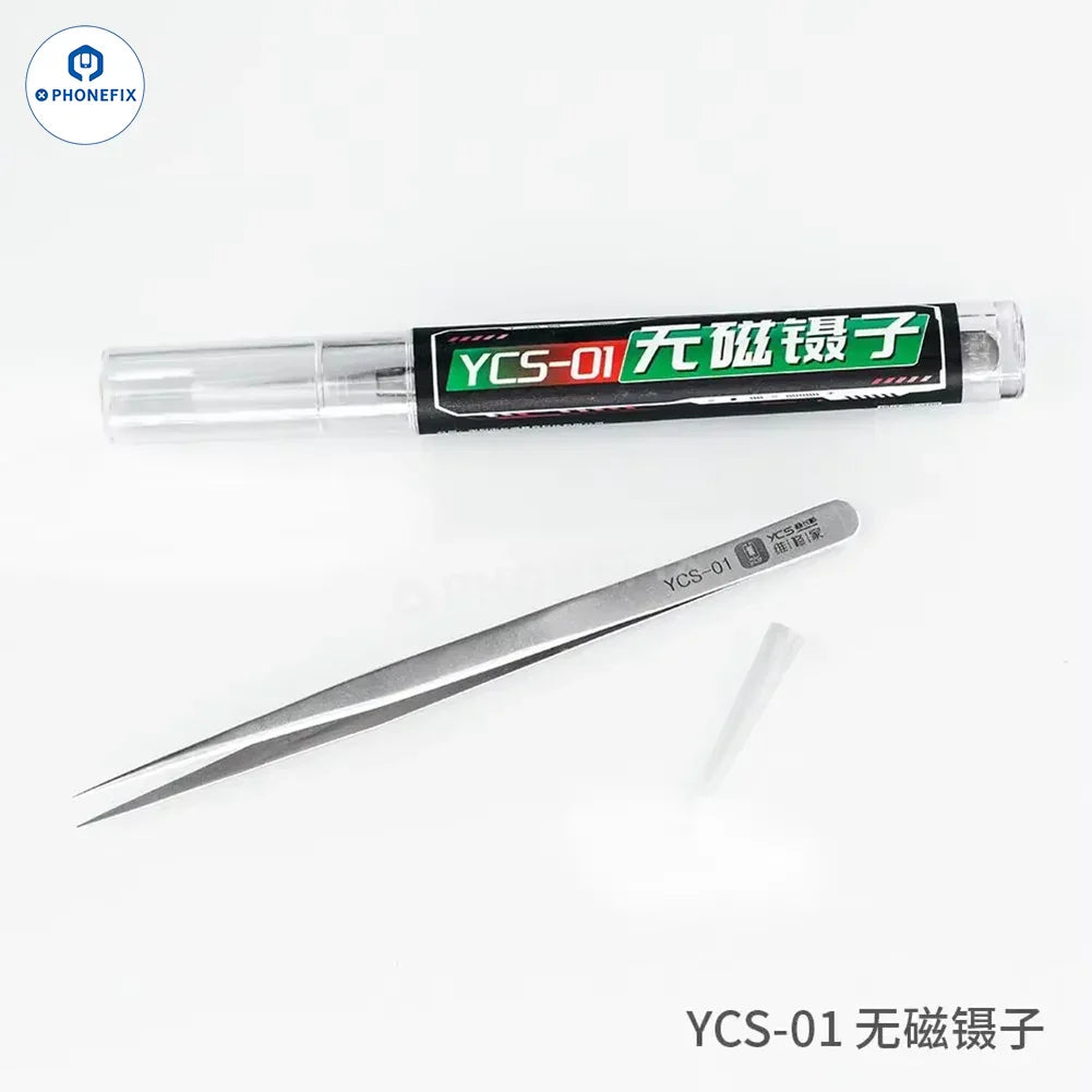 YCS 01 AK-00 Tweezers Precision Mobile Phone Repair Tools - CHINA PHONEFIX SHOP Team