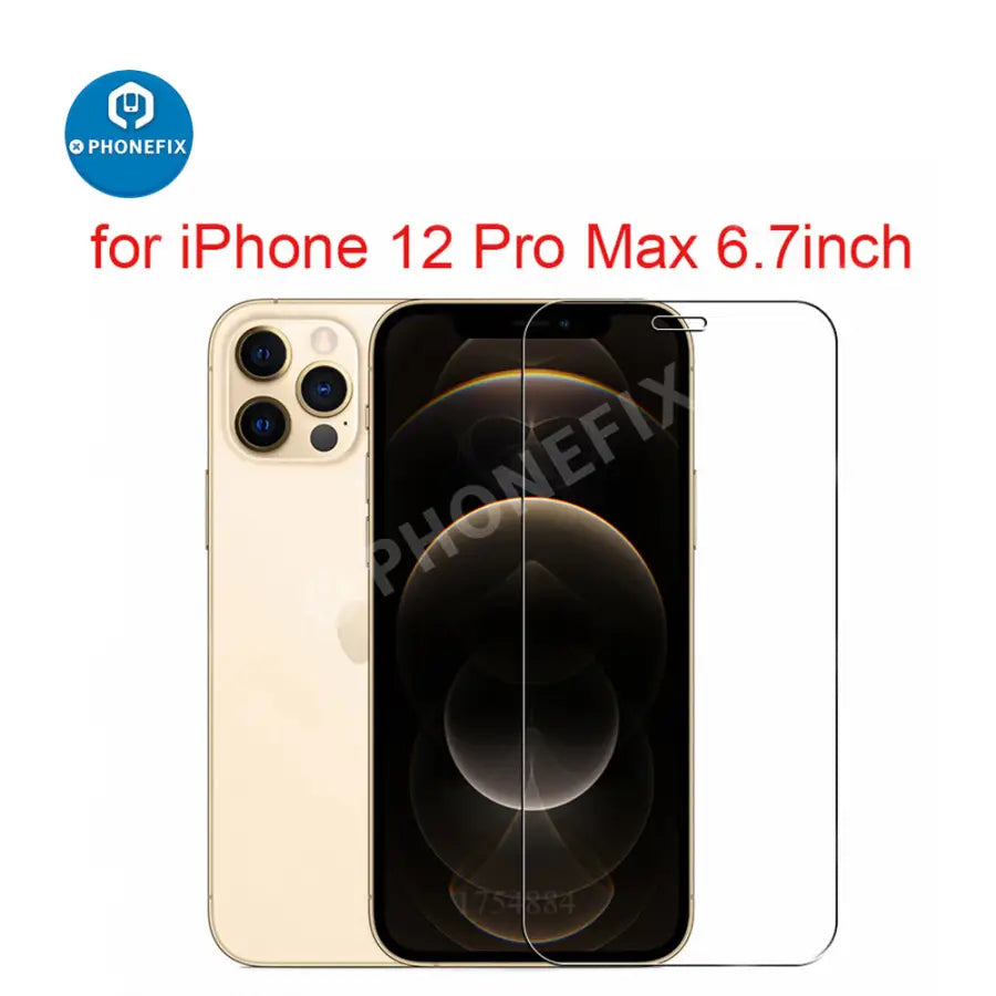 Full Cover Tempered Glass For iPhone 4 -13 ProMax Screen