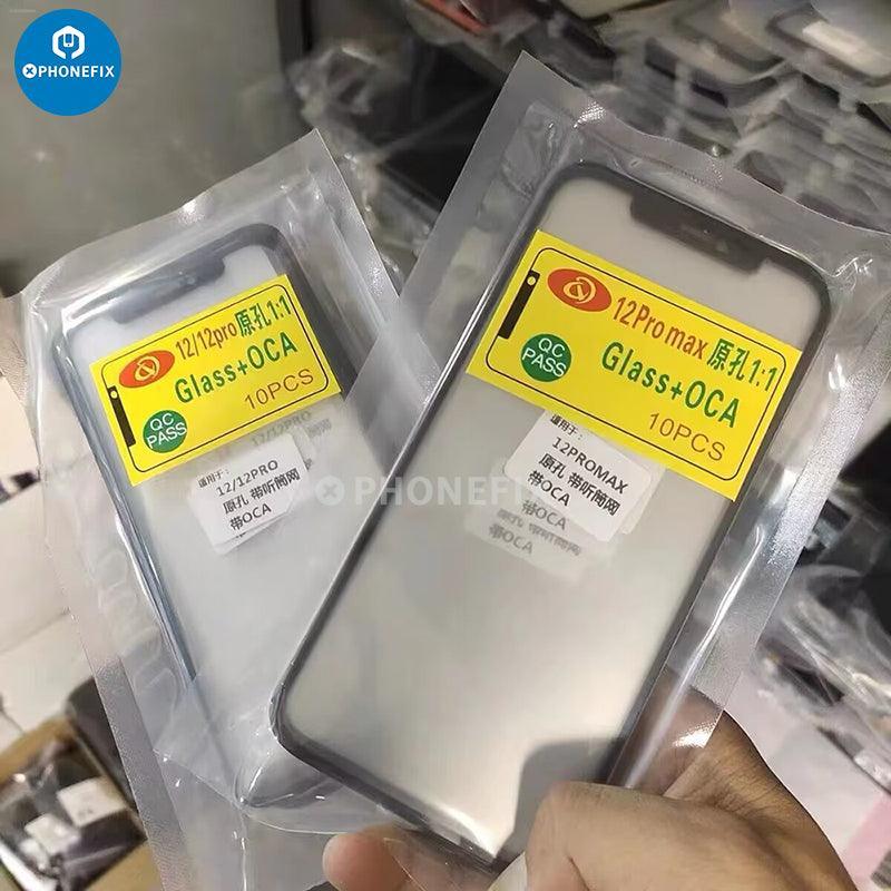 Front Glass with Frame Bezel assembled OCA Film For iPhone X-14 Pro max - CHINA PHONEFIX