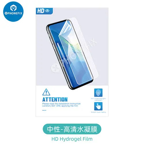HD Hydrogel Film UV Soft Film For Screen Protector Cutting