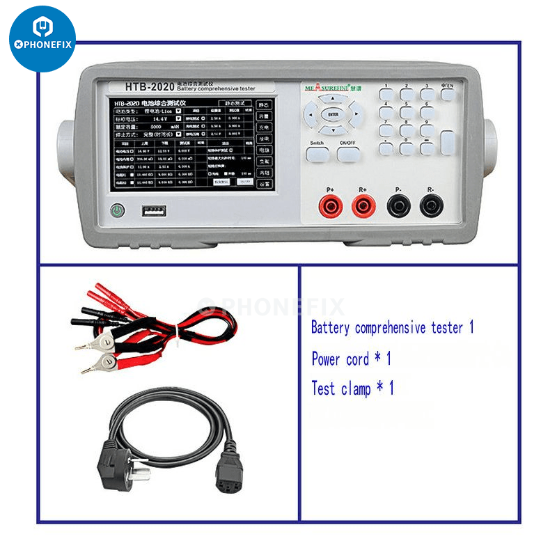 High Precision Lithium Battery Internal Resistance Capacity Tester - CHINA PHONEFIX
