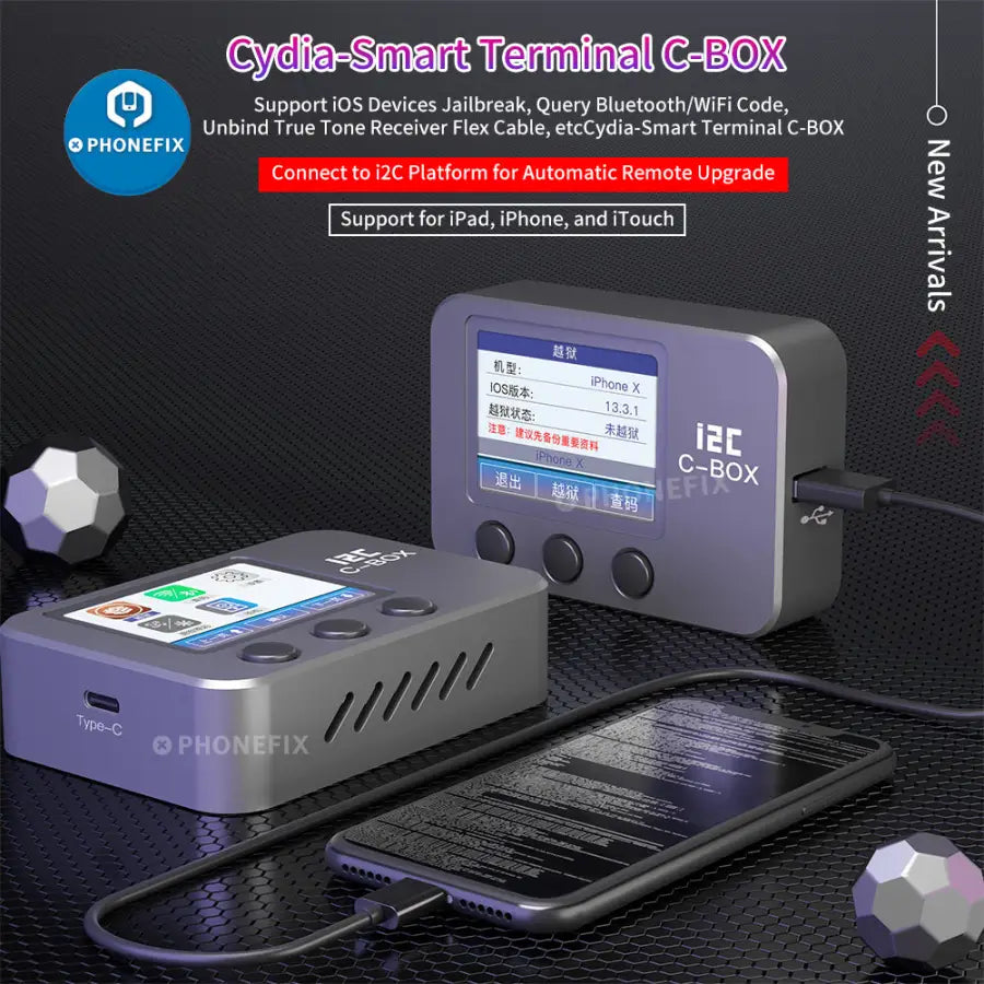 I2C C-BOX Jail Break Tool Bypass ID And iCloud Password For