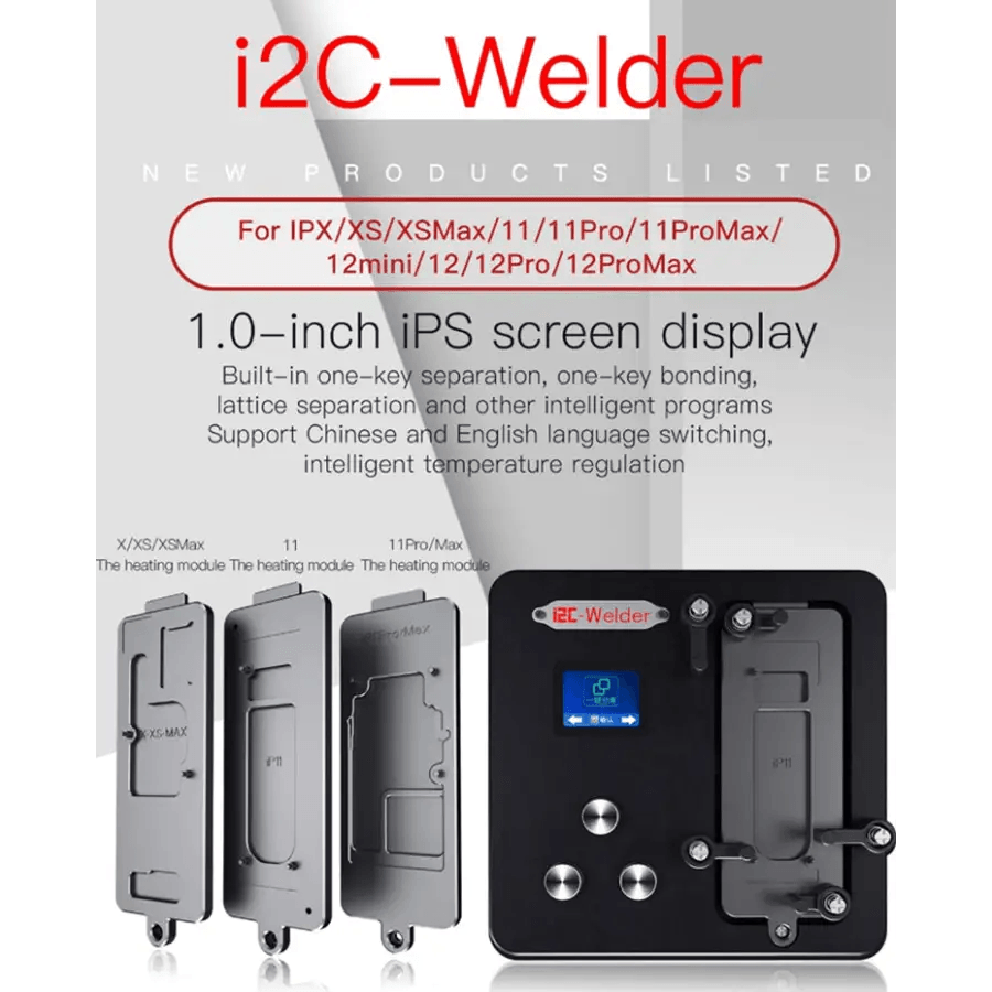 i2C-Welder Intelligent Desoldering Platform For iPhone X-12 Pro Max - CHINA PHONEFIX