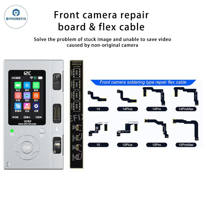 i2C Front Camera Repair FPC Cable For iPhone 14-15 Pro Max