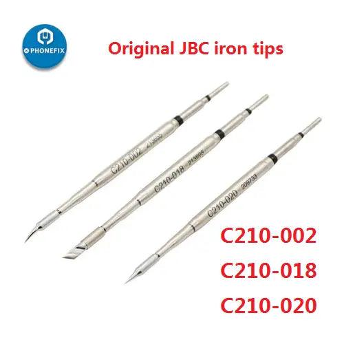 JBC C210 Soldering Iron Tip C210002 C210018 C210020 For T210