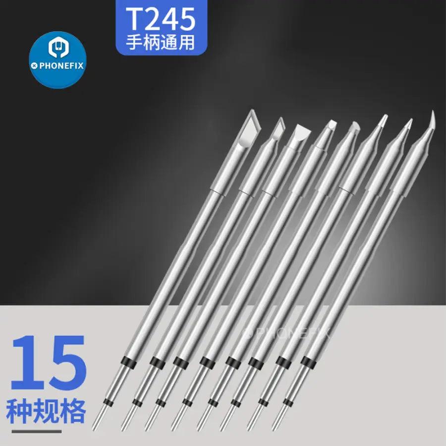 JBC C245 Replacement Soldering Iron Tip Compatible With UD-1200 JBC T245 Series - CHINA PHONEFIX