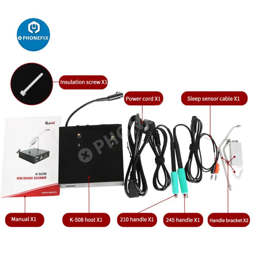 K-508 Double Handle Extension Module For JBC UD-1200 T12 Station - CHINA PHONEFIX