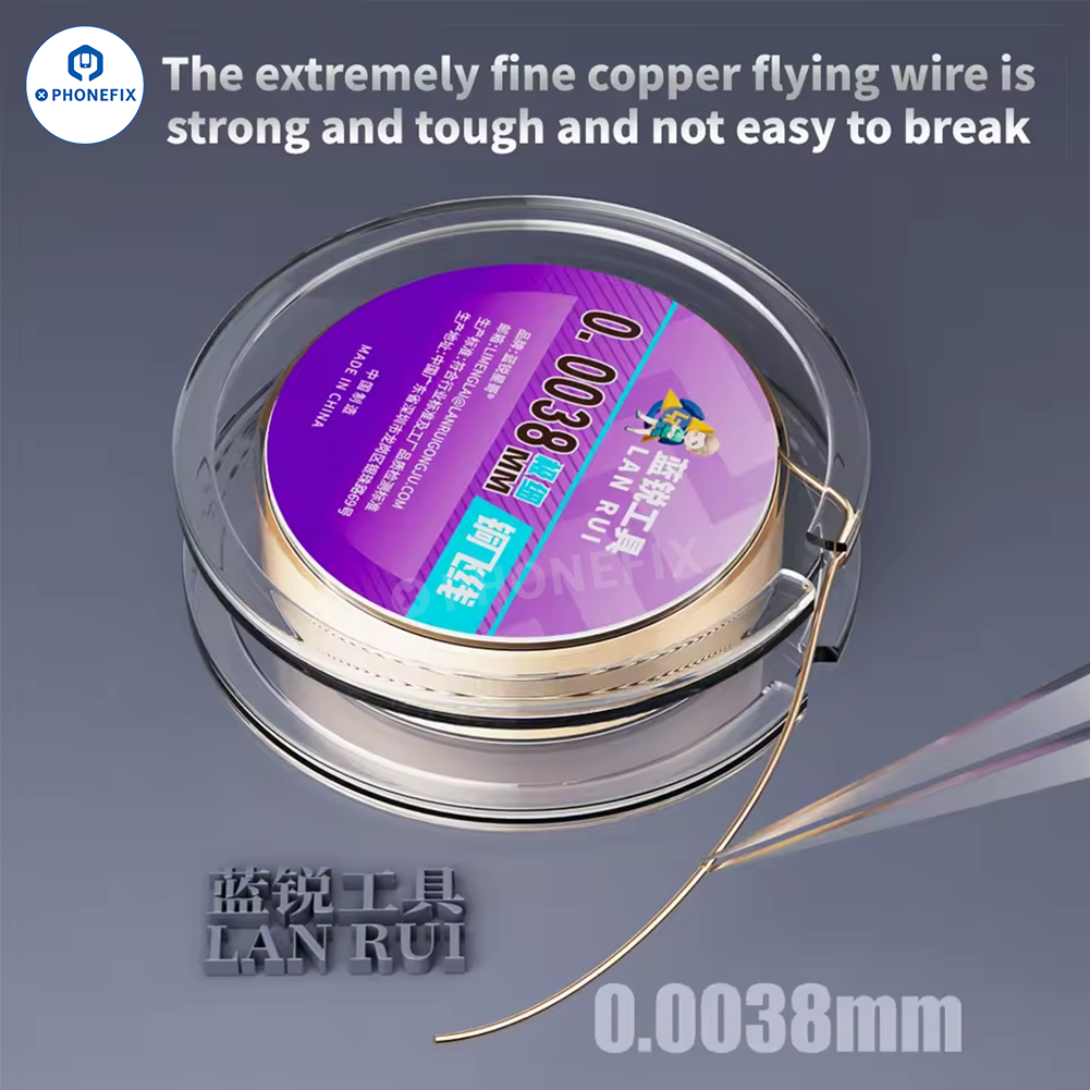 LANRUI G36 0.0038mm Ultra-fine Copper Wire for Motherboard Repair