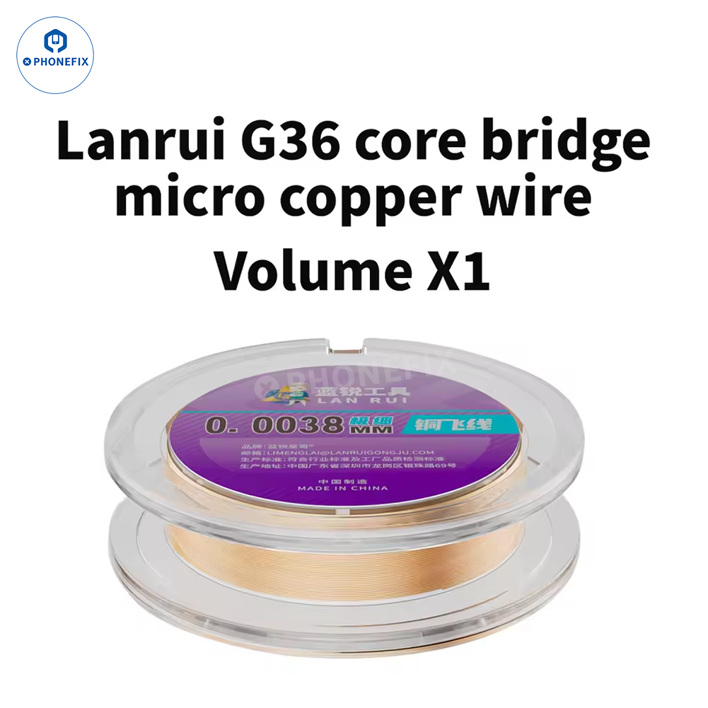 LANRUI G36 0.0038mm Ultra-fine Copper Wire for Motherboard Repair