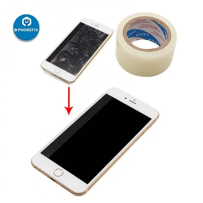 LCD Screen PE Film Dedust Adhesive Tape For Phone Screen Pasting Tool - CHINA PHONEFIX
