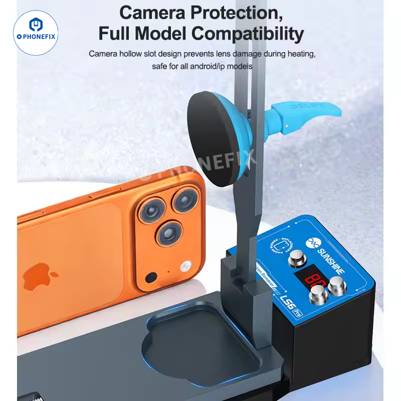 SUNSHINE LS6 Pro Phone Back Cover/Screen Heating Separator