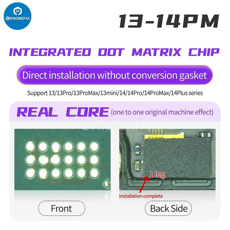Luban Integrated Dot Matrix Face ID Chip For iPhone X-14 Pro Max - CHINA PHONEFIX