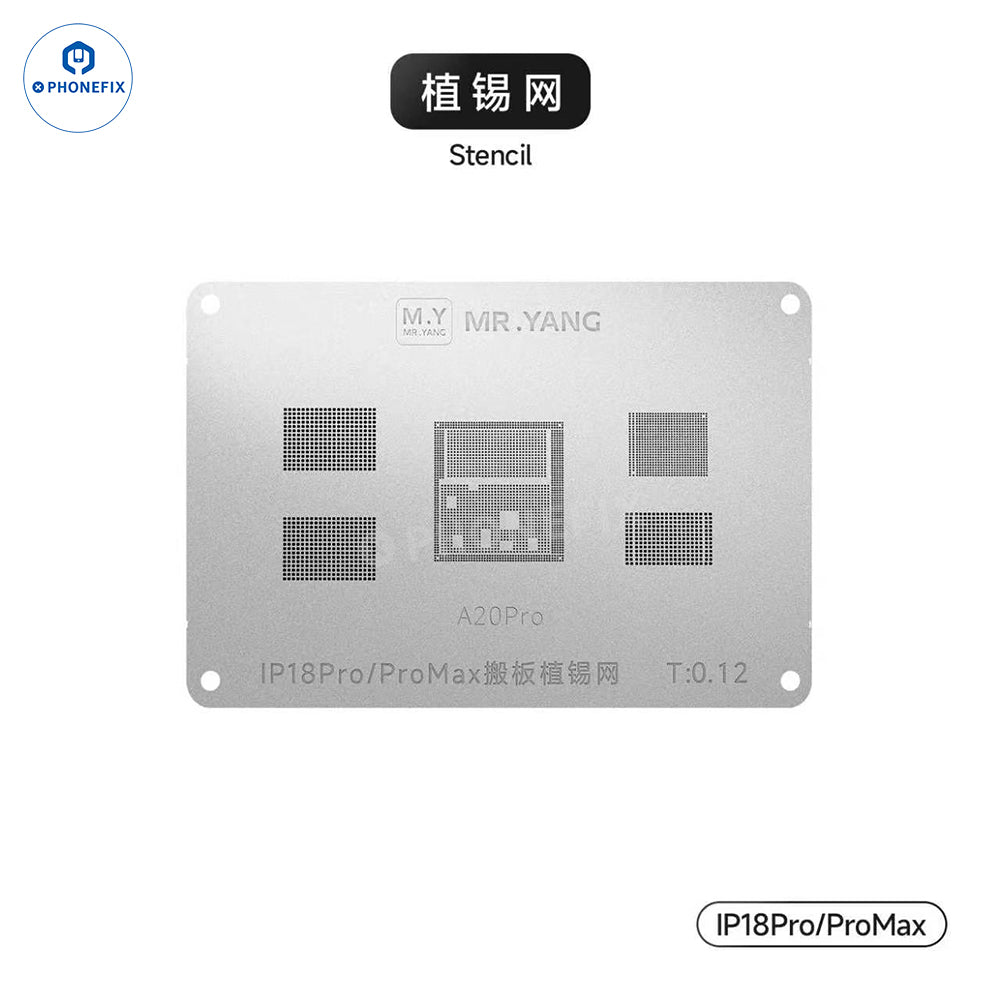 M.Y iPhone 8-18 Pro Max CPU & Motherboard Swap Reballing Platform