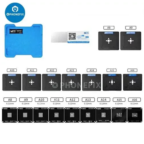 MaAnt 0.12mm Positioning Reballing Platform A8 to A16 CPU