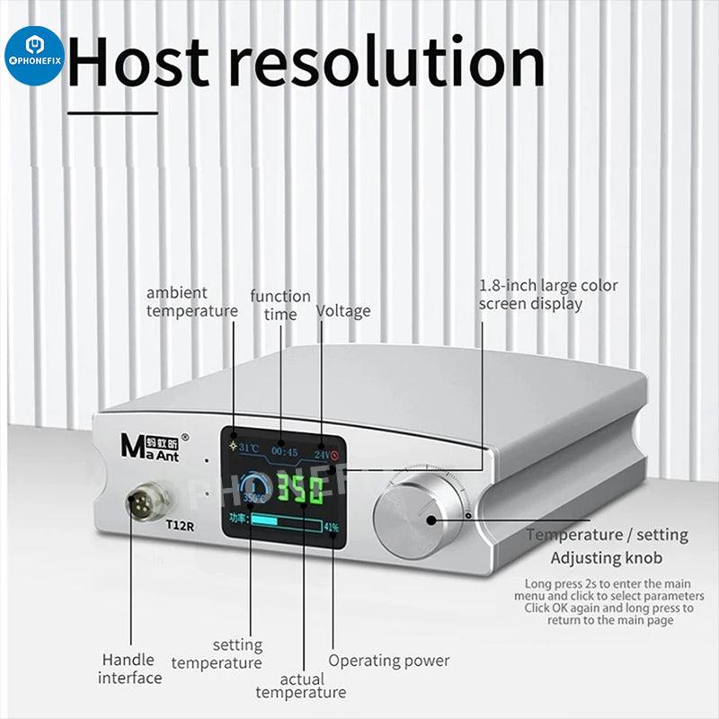 MaAnt T12R Intelligent Soldering Station BGA PCB Repair Welding Tool - CHINA PHONEFIX