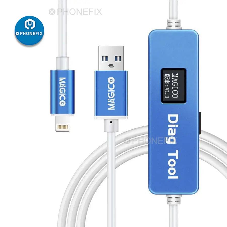 Magico Diag Tool DFU Purple Box with DCSD Cable Automatic Purple Mode - CHINA PHONEFIX