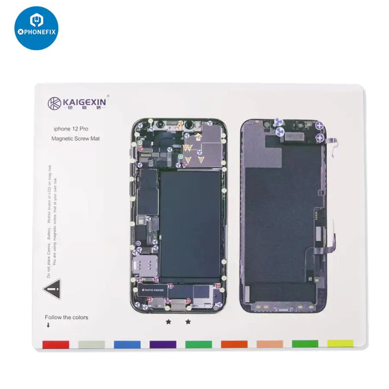 Magnetic Screw Mat Parts Storage Pad For iPhone 12-13 Pro