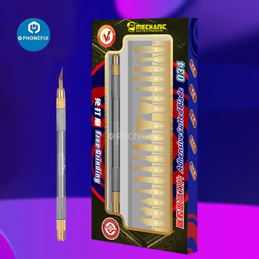 Mechanic 034 Glue Steel Blades Set For CPU IC Chip Gule Remover - CHINA PHONEFIX