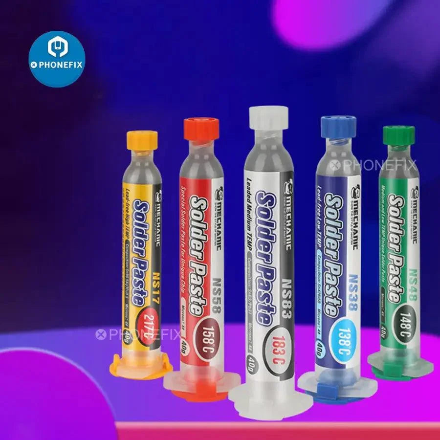 Mechanic 10cc Syringe Tin Soldering Paste Flux For PCB BGA Repair - CHINA PHONEFIX