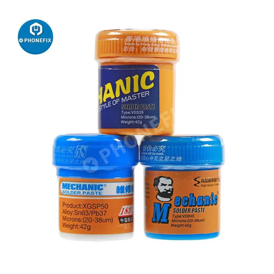 MECHANIC 42g Leaded Stencil Liquid Solder Paste BGA Welding