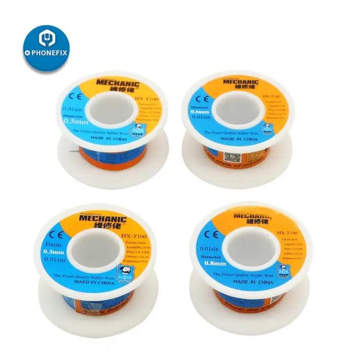 MECHANIC Sn63% Pb37% Rosin Core Tin Solder Wire For Phone BGA Repair - CHINA PHONEFIX