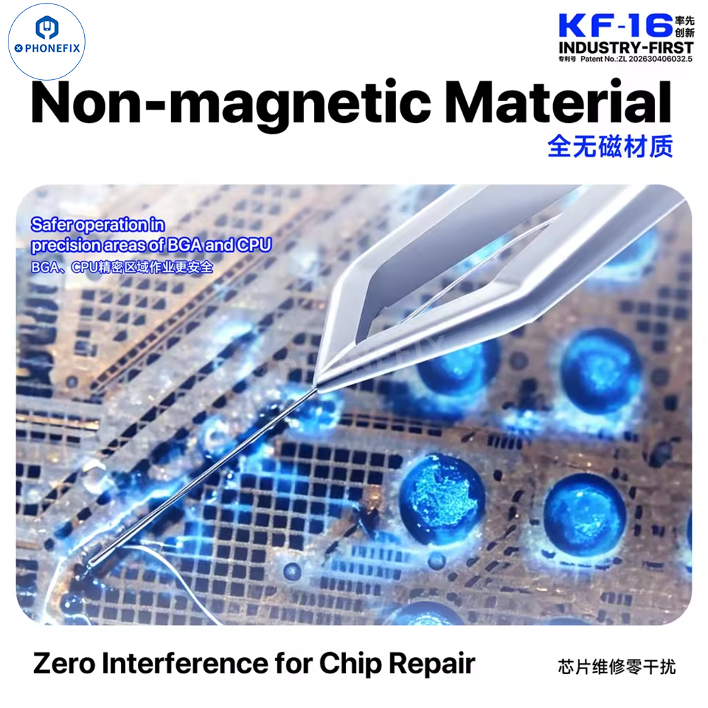 MECHANIC Non-magnetic Tweezers for Mobile Phone Repair