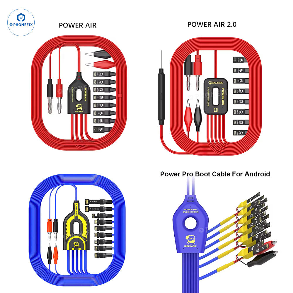 Mechanic Power Air Pro Boot Cable For iPhone 6-16PM Android Phones