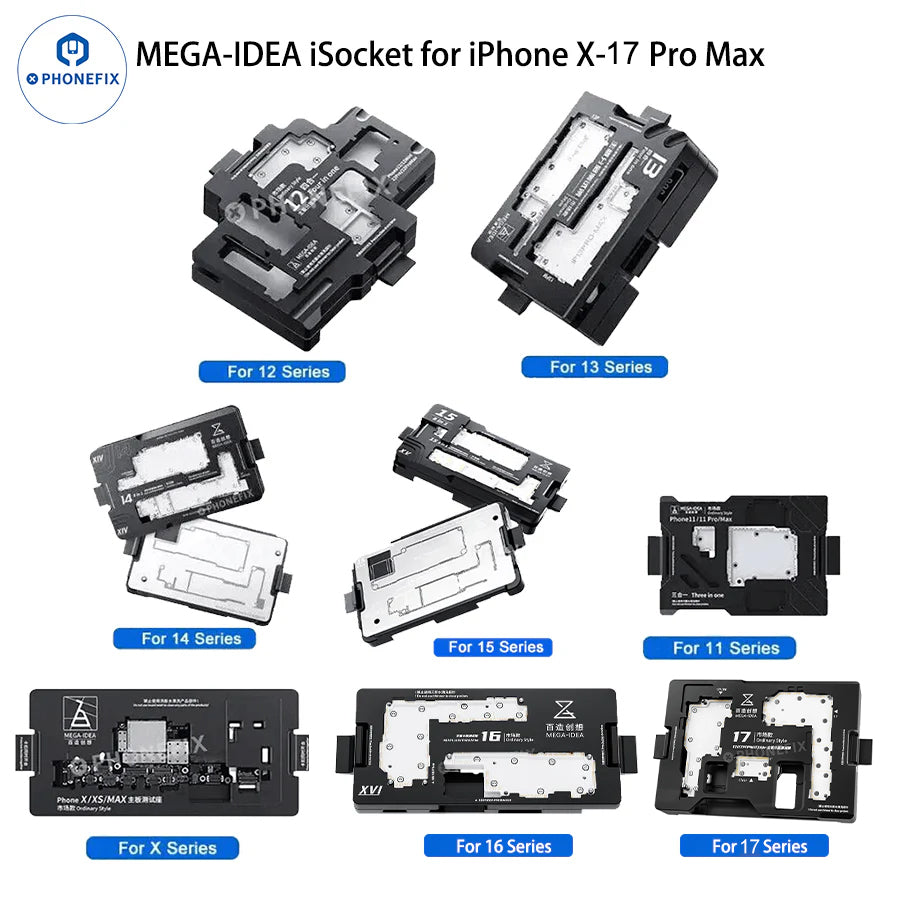 MEGA-IDEA Motherboard Test Fixture For iPhone X-16 Pro Max