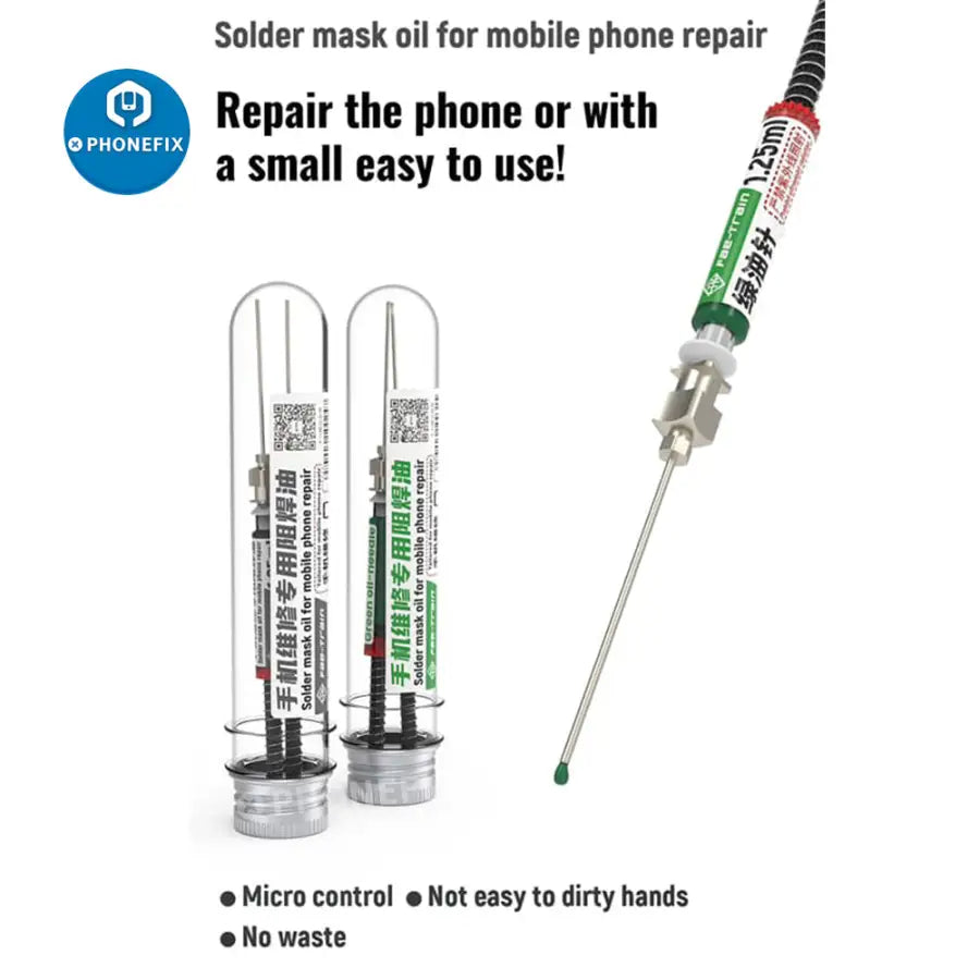 Micro Control Green/Black Solder Mask Oil For Phone PCB
