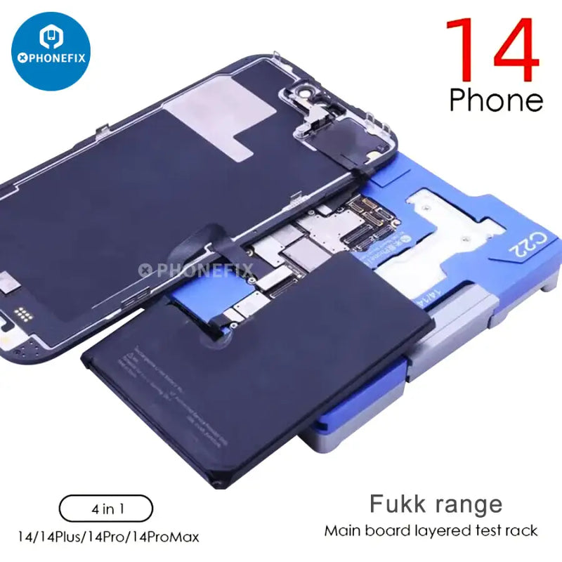 Mijing C22 iphone 14 plus/promax Motherboard layered Test