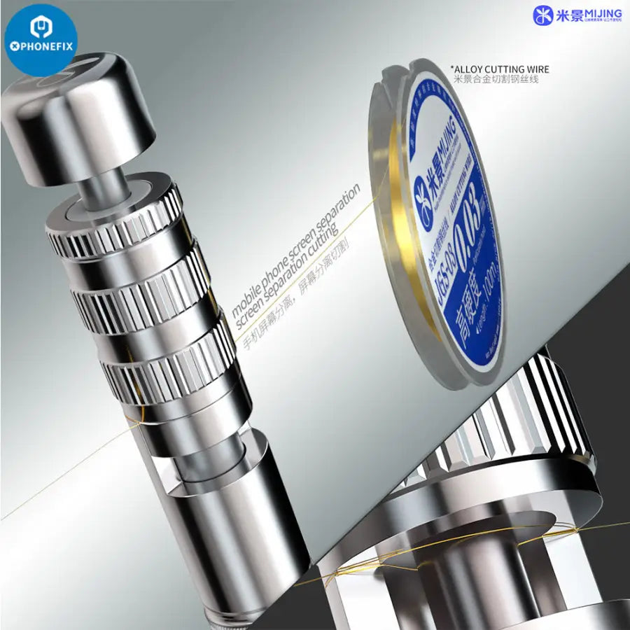 Mijing GS21 Screen Separation Wire Rod Cutting Line Wrapping