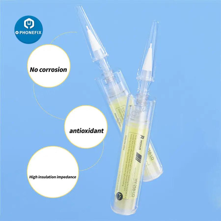 MiJing HY258 Solder Paste Flux Vacuum Tube Paste 10CC - CHINA PHONEFIX