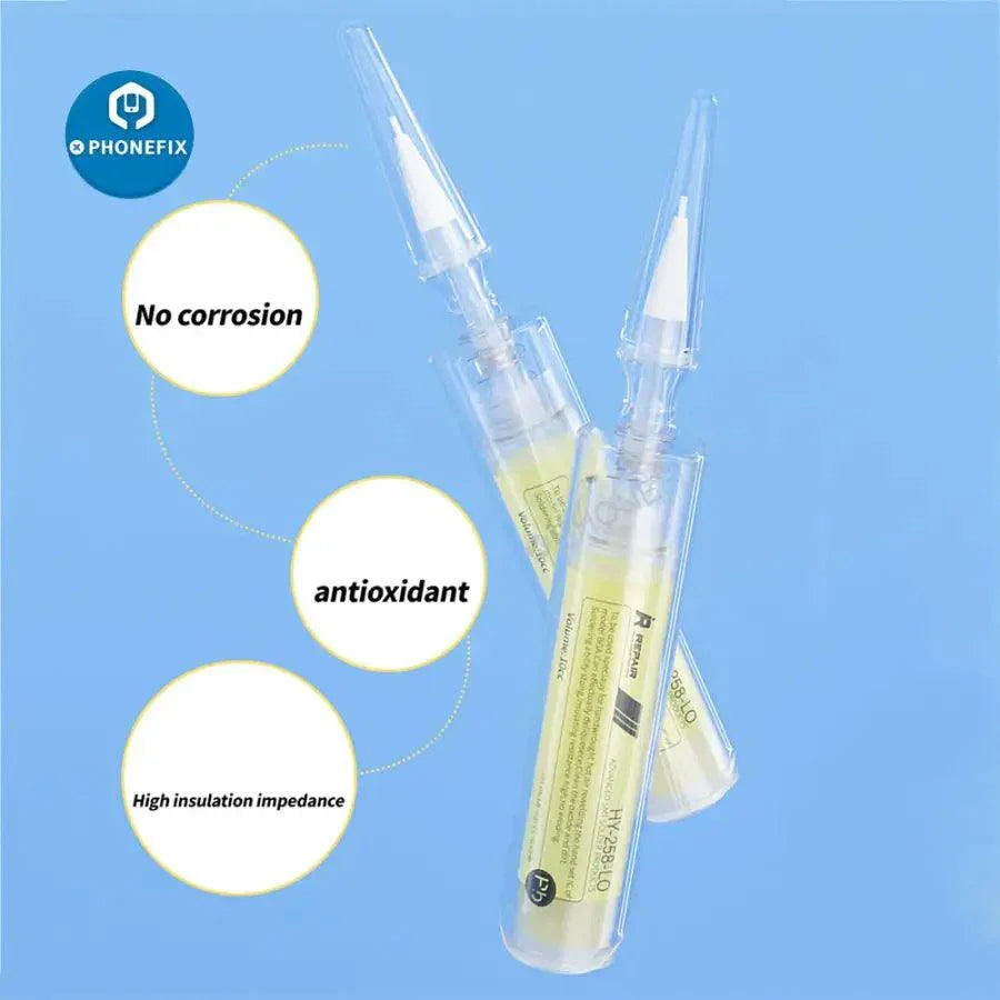 MiJing HY258 Solder Paste Flux Vacuum Tube Paste 10CC - CHINA PHONEFIX