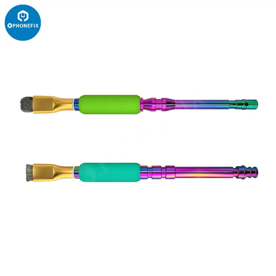 MiJing IC Pad Cleaning Steel Sideburns Brush 2Pcs/Box -