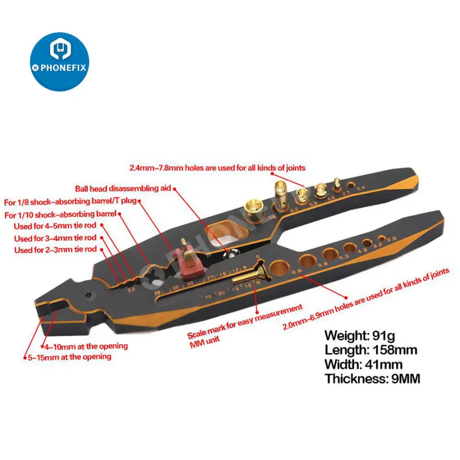 Multi-function Remote Control Assembly Tool Pliers For RC
