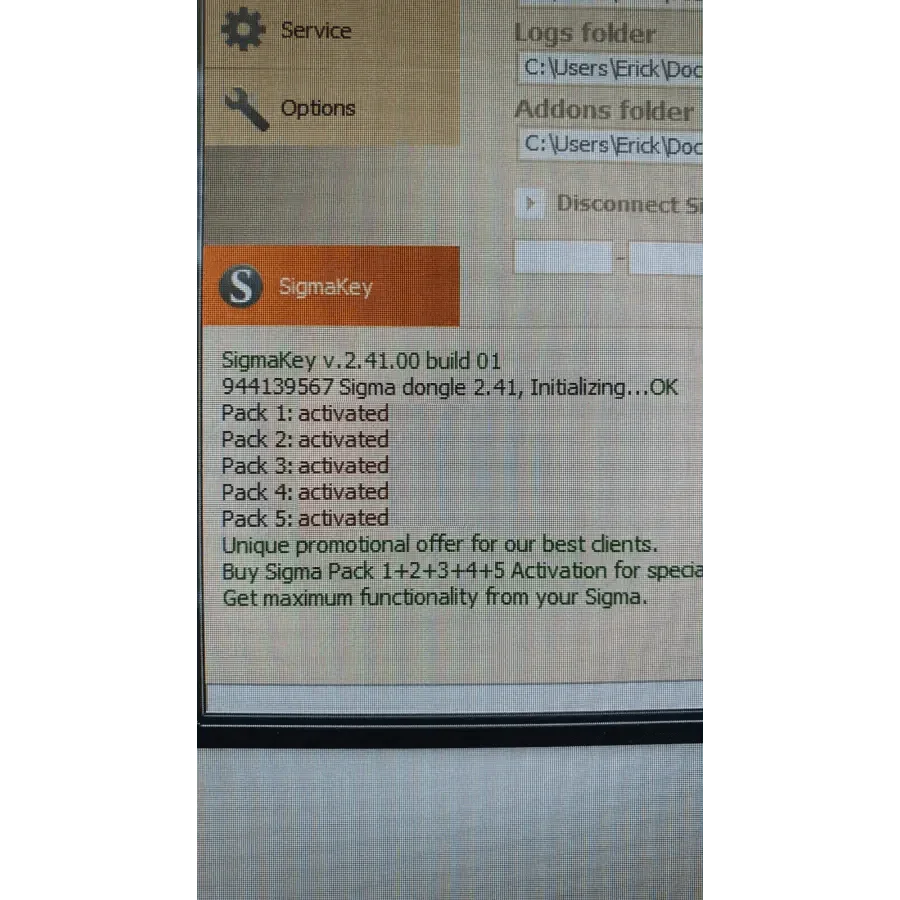 Original Sigma Key Dongle Service Tool for Phone Flashing
