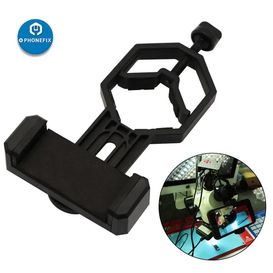 Phone Adjustable Adapter Microscope Accessories Clip Bracket - CHINA PHONEFIX