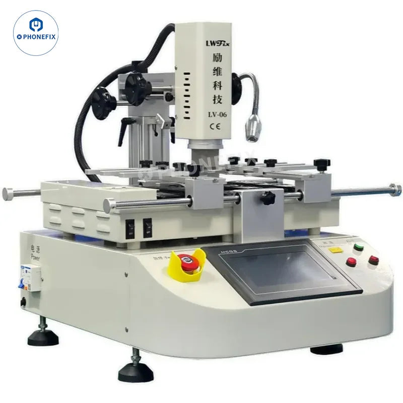 PHONEFIX WDS-580 BGA Rework Station for desoldering, reballing, and soldering BGA and SMD IC components.