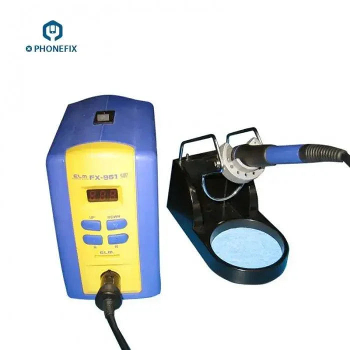 PhoneFix HAKKO FX-951 BGA Soldering Station with 70W power for circuit board soldering, professional soldering tools for electronics repair.